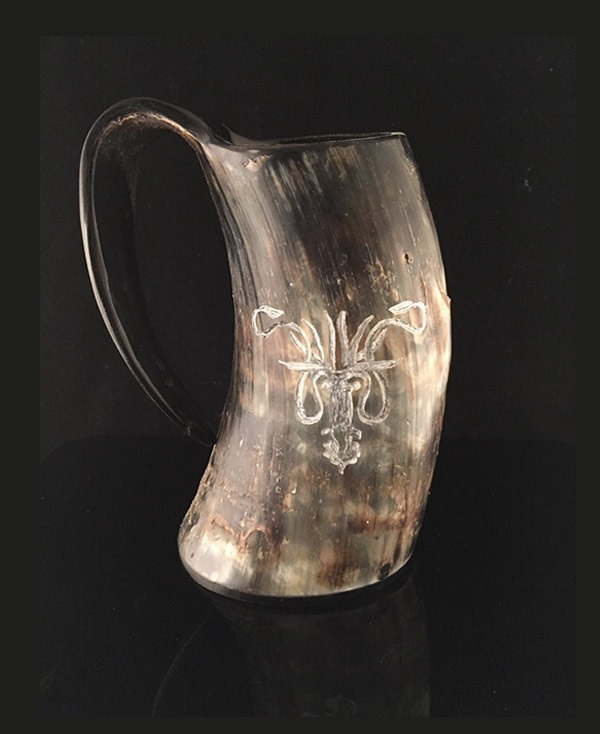 Buffalo Horn Mug
